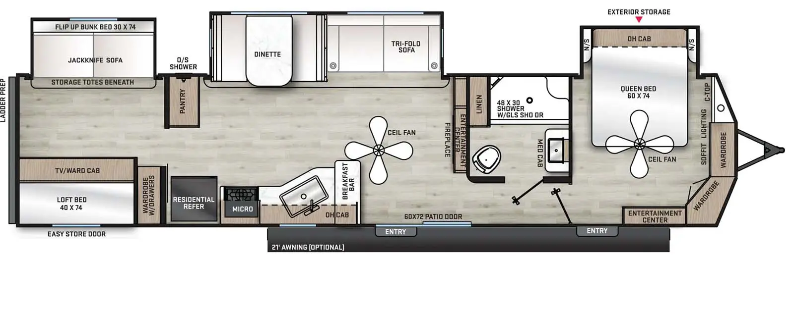 40BHTS Floorplan Image